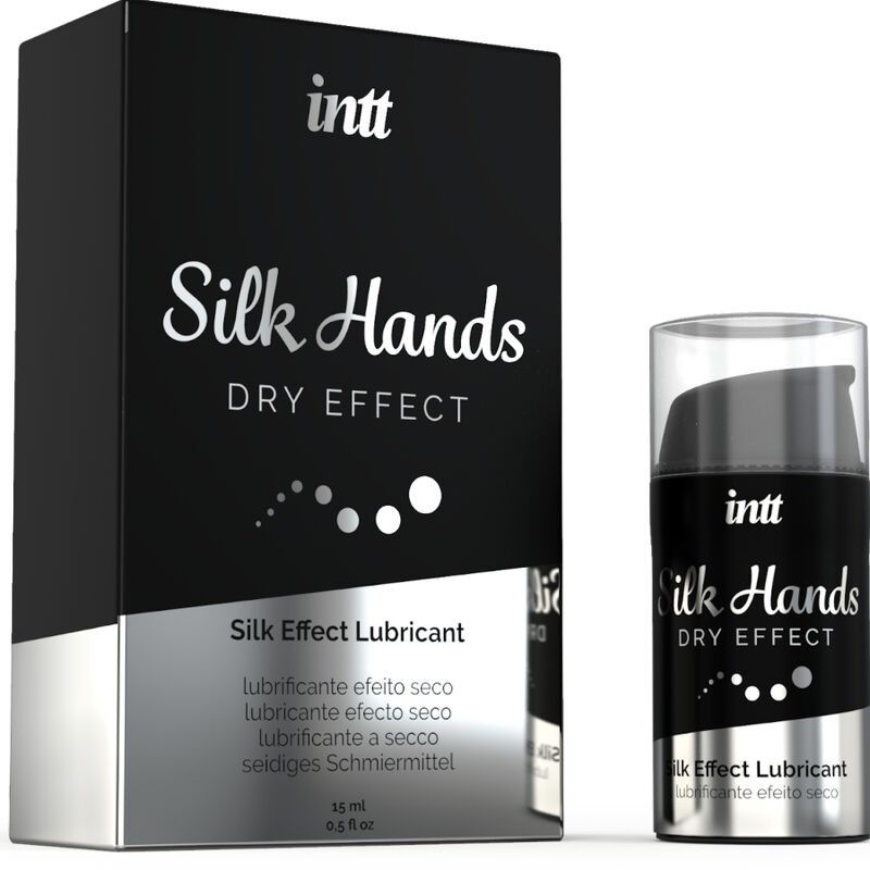 INTT LUBRICANTS - SILK HANDS LUBRICANT CONCENTRATED SILICONE FORMULA 15 ML INTT LUBRICANTS - 2