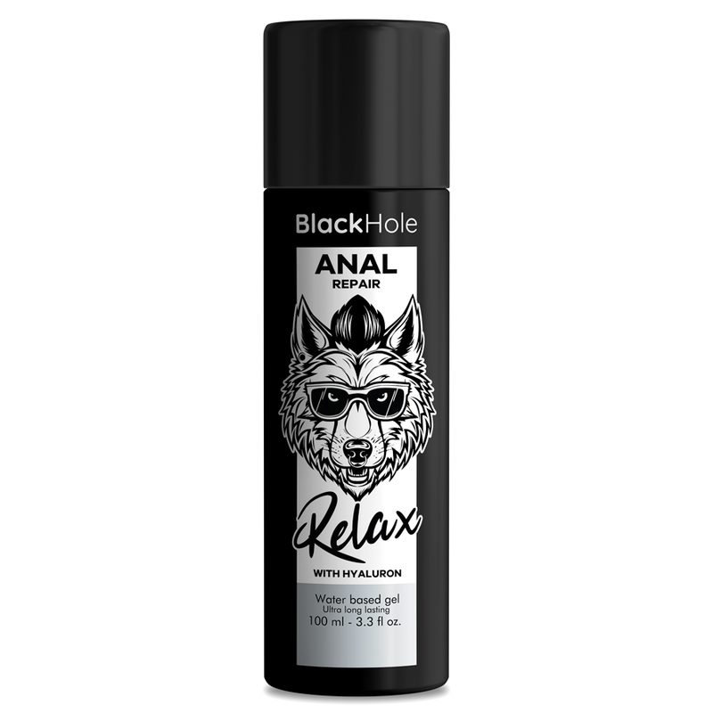BLACK HOLE - ANAL REPAIR WATER BASED RELAX WITH HYALURON 100 ML BLACK HOLE - 1