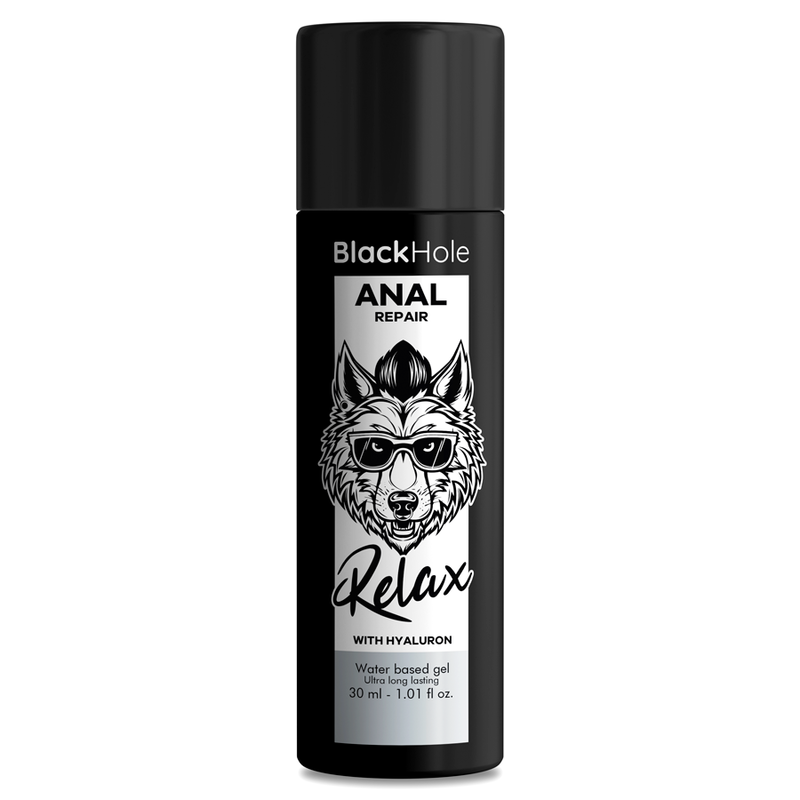 BLACK HOLE - ANAL REPAIR WATER BASED RELAX WITH HYALURON 30 ML BLACK HOLE - 1