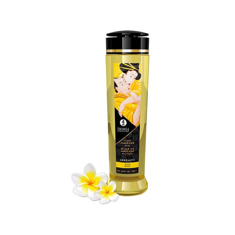 SHUNGA - SERENITY EROTIC MASSAGE OIL 240 ML SHUNGA OILS - 1