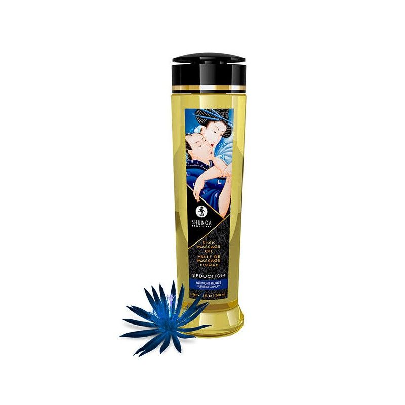 SHUNGA - SEDUCTION EROTIC MASSAGE OIL 240 ML SHUNGA OILS - 1