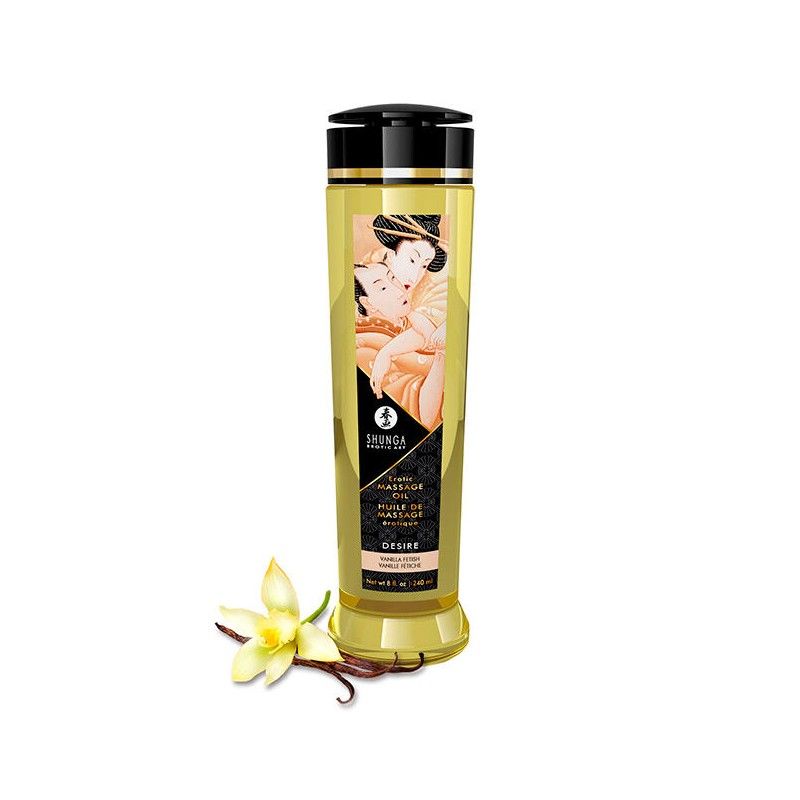 SHUNGA - DESIRE EROTIC MASSAGE OIL 240 ML SHUNGA OILS - 1