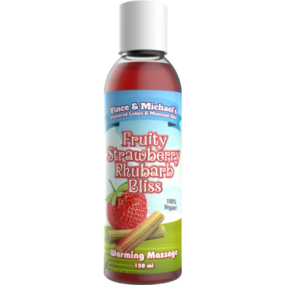 VINCEN & MICHAEL'S - PROFESSIONAL OIL STRAWBERRY AND RHUBARB 150ML VINCE & MICHAEL'S - 1