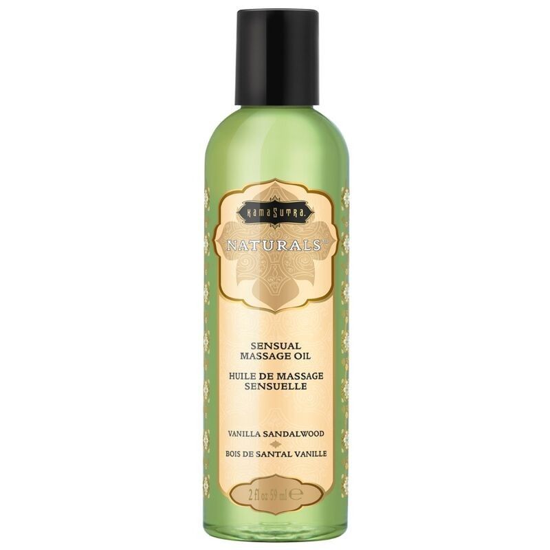 KAMASUTRA - NATURAL MASSAGE OIL VANILLA SANDALWOOD 59 ML KAMASUTRA  COSMETICS - 1