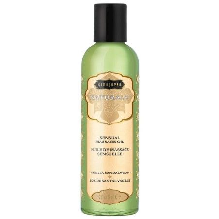 KAMASUTRA - NATURAL MASSAGE OIL VANILLA SANDALWOOD 59 ML