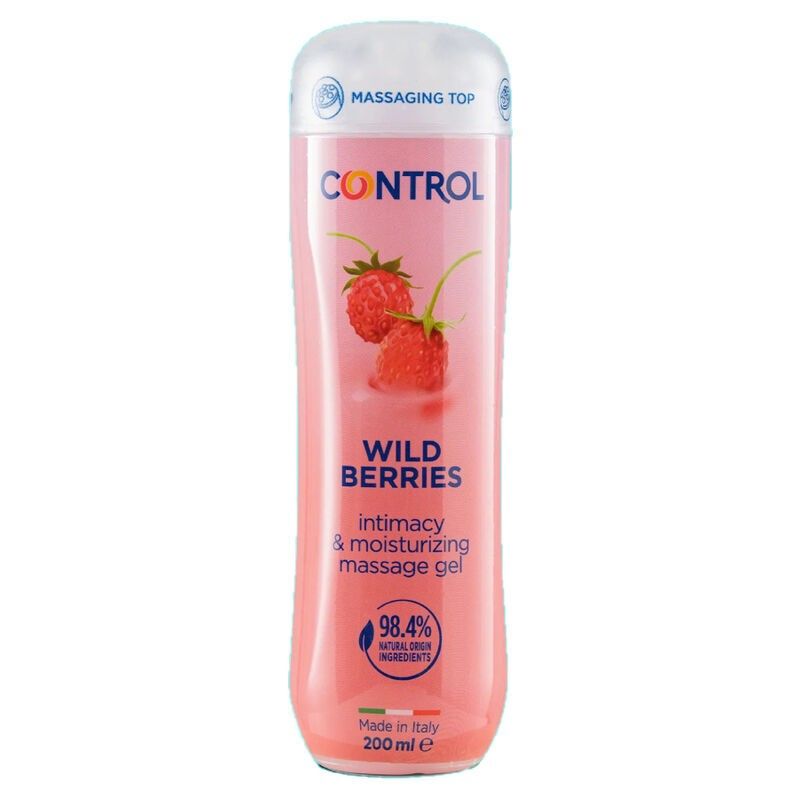 CONTROL - MASSAGE GEL 3 IN 1 WILD BERRIES 200 ML CONTROL LUBES - 1