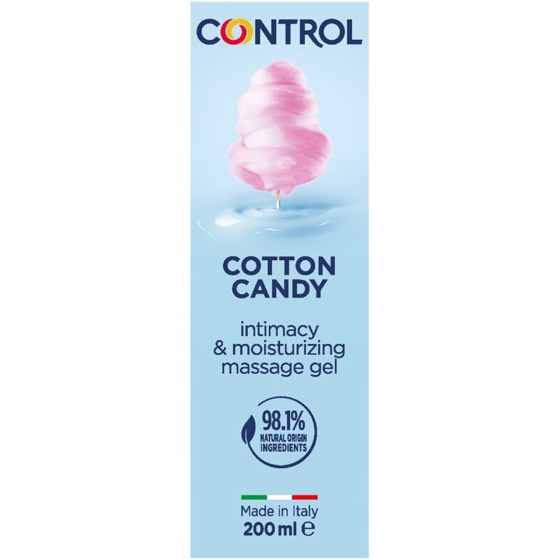 CONTROL - COTTON CANDY MASSAGE GEL 3 IN 1 200 ML CONTROL LUBES - 1