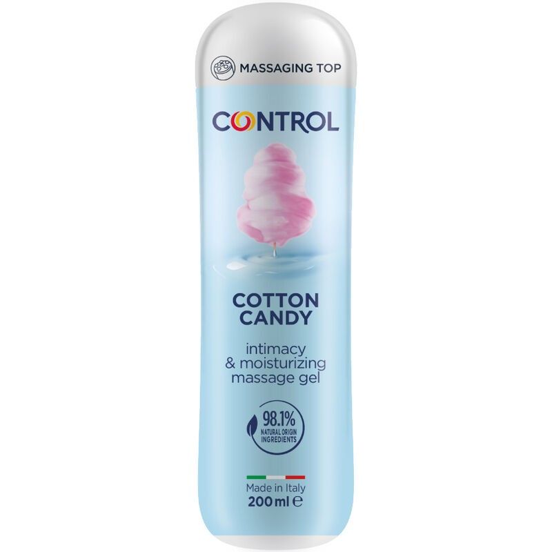 CONTROL - COTTON CANDY MASSAGE GEL 3 IN 1 200 ML CONTROL LUBES - 3