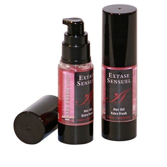 EXTASE SENSUAL - MASSAGE OIL WITH EXTRA FRESH STRAWBERRY EFFECT 30 ML EXTASE SENSUAL - 1