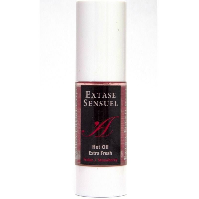 EXTASE SENSUAL - MASSAGE OIL WITH EXTRA FRESH STRAWBERRY EFFECT 30 ML EXTASE SENSUAL - 2