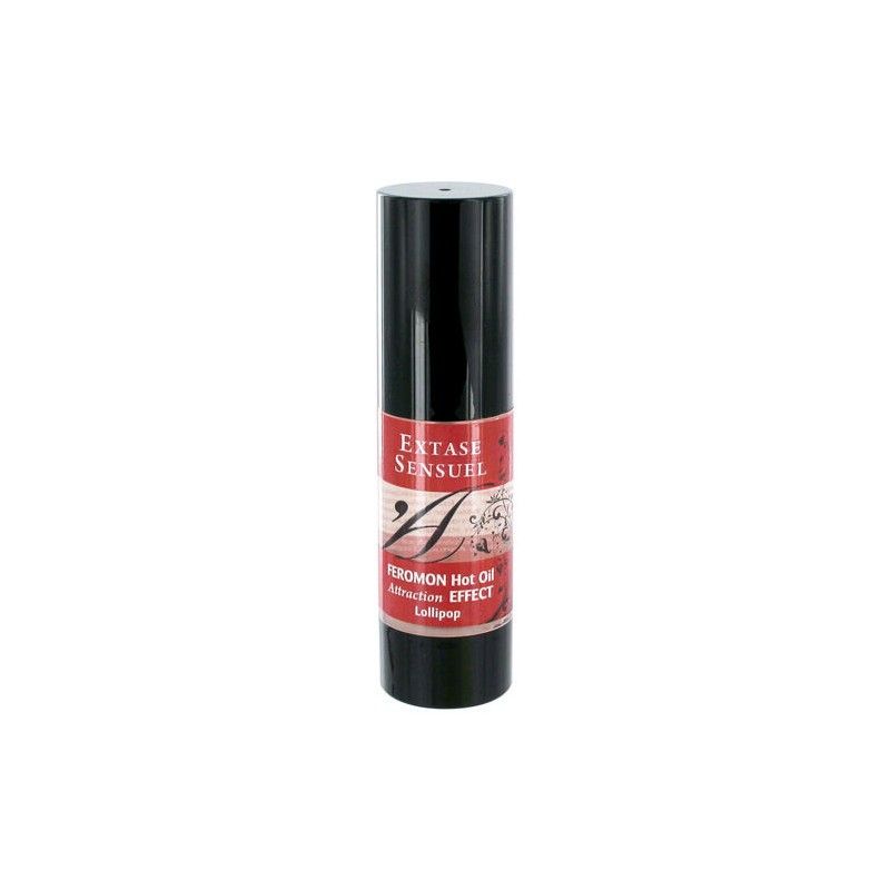 EXTASE SENSUAL - HEATING EFFECT MASSAGE OIL WITH LOLLIPOP PHEROMONES 30 ML EXTASE SENSUAL - 2