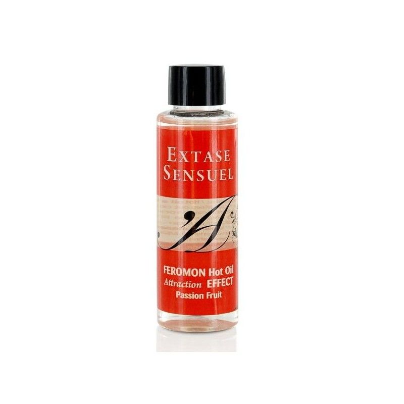 EXTASE SENSUAL - HEAT EFFECT MASSAGE OIL WITH PASSION FRUIT PHEROMONES 100 ML EXTASE SENSUAL - 1