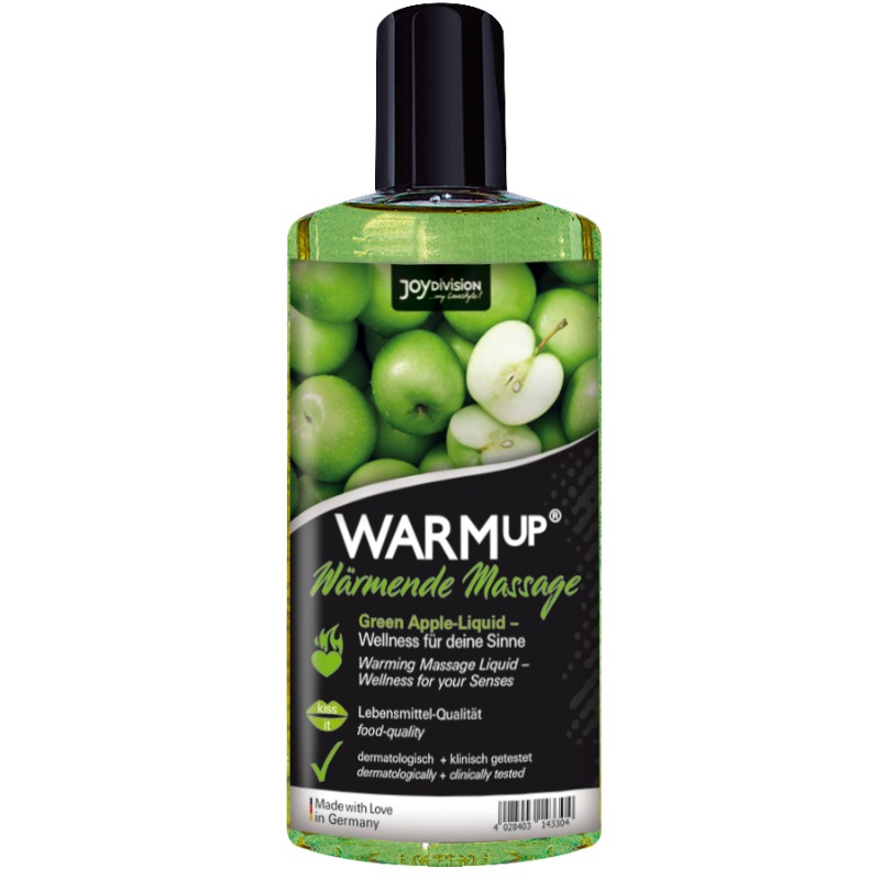 JOYDIVISION WARMUP - GREEN APPLE MASSAGE OIL - 150 ML JOYDIVISION WARMUP - 1