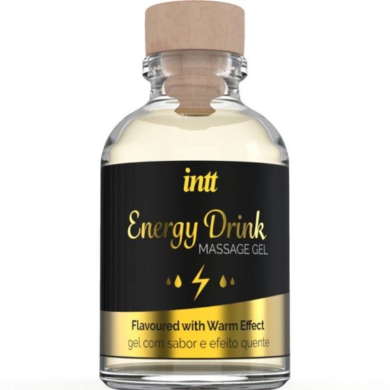 INTT MASSAGE & ORAL SEX - MASSAGE GEL WITH FLAVORED ENERGY CA DRINK AND HEATING EFFECT INTT MASSAGE & ORAL SEX - 1