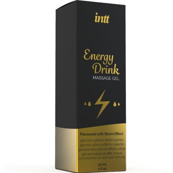 INTT MASSAGE & ORAL SEX - MASSAGE GEL WITH FLAVORED ENERGY CA DRINK AND HEATING EFFECT INTT MASSAGE & ORAL SEX - 3