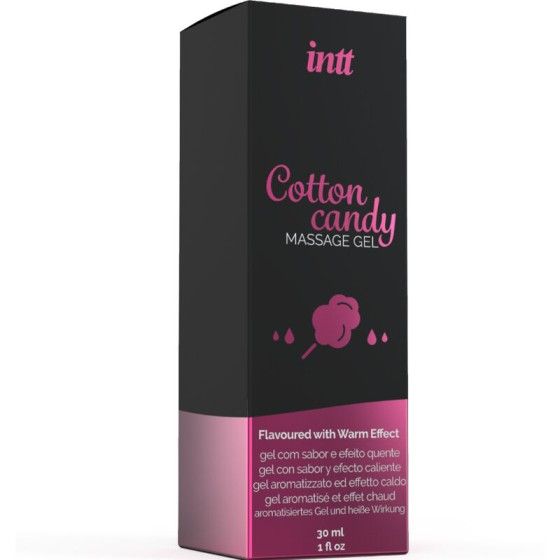 INTT MASSAGE & ORAL SEX - MASSAGE GEL WITH COTTON CANDY FLAVOR AND HEATING EFFECT INTT MASSAGE & ORAL SEX - 3