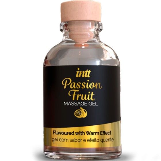 INTT MASSAGE & ORAL SEX - PASSION FRUIT FLAVORED MASSAGE GEL WITH HEAT EFFECT INTT MASSAGE & ORAL SEX - 1