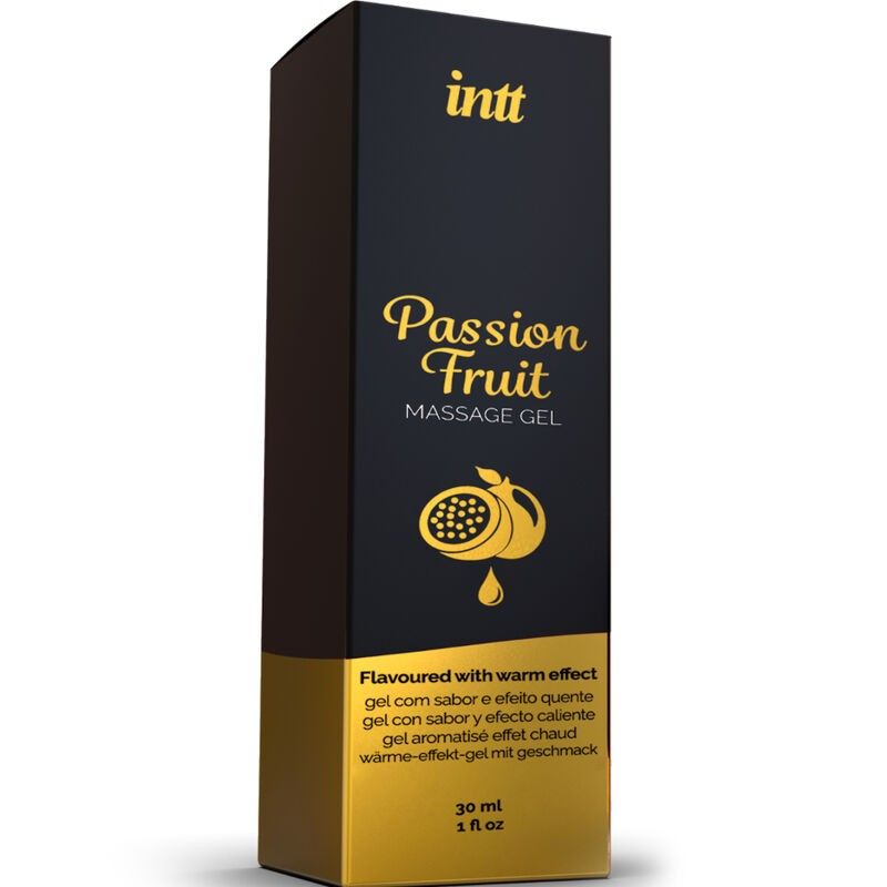 INTT MASSAGE & ORAL SEX - PASSION FRUIT FLAVORED MASSAGE GEL WITH HEAT EFFECT INTT MASSAGE & ORAL SEX - 3