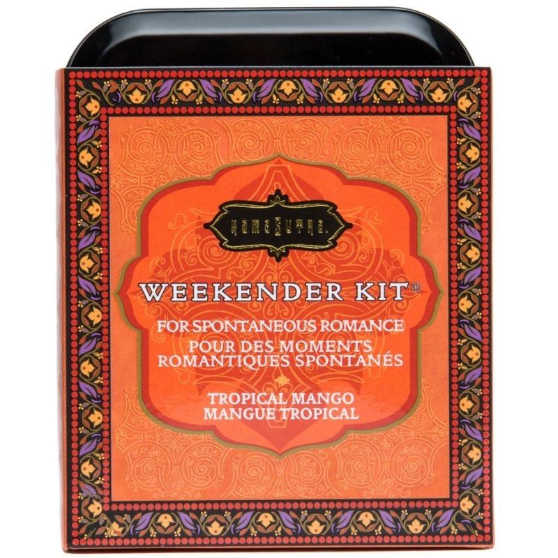 KAMASUTRA - WEEKENDER TIN KIT TROPICAL HANDLE KAMASUTRA  COSMETICS - 1