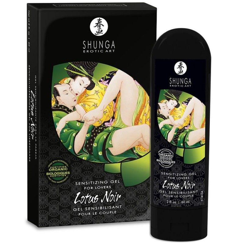 SHUNGA - SENSITIZING LOTUS NOIR CREAM 60 ML SHUNGA APHRODISIACS - 1