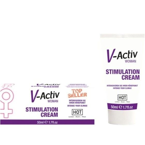 HOT - V-ACTIV STIMULATION CREAM WOMAN 50ML HOT - 1