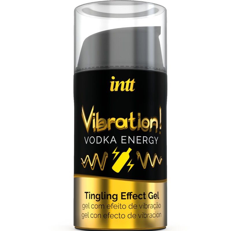 INTT - POWERFUL INTIMATE STIMULANT LIQUID VIBRATING GEL VODKA 15ML INTT UNISEX AROUSAL GEL - 1