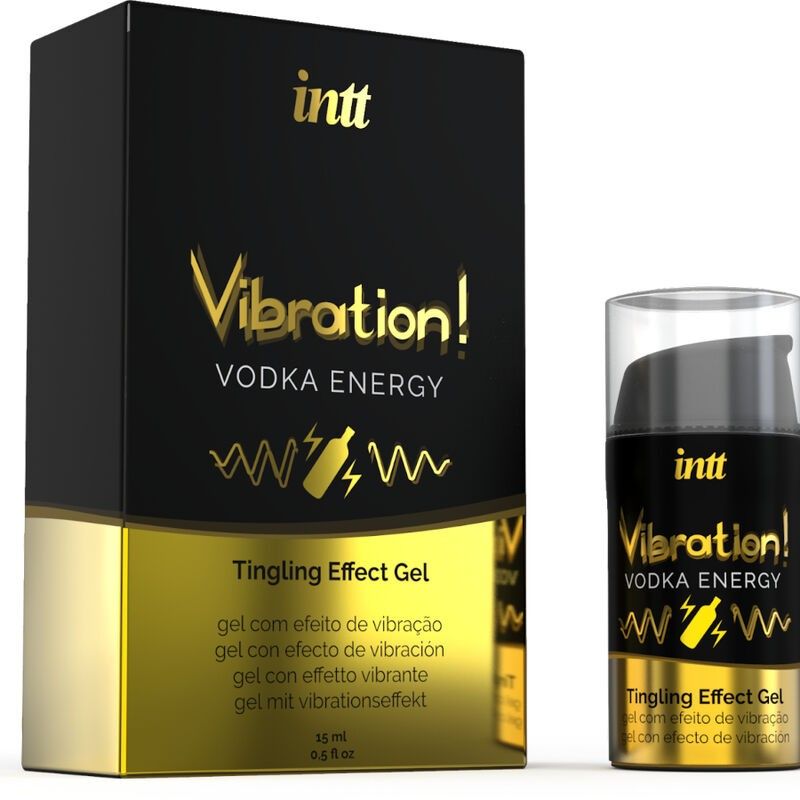 INTT - POWERFUL INTIMATE STIMULANT LIQUID VIBRATING GEL VODKA 15ML INTT UNISEX AROUSAL GEL - 2