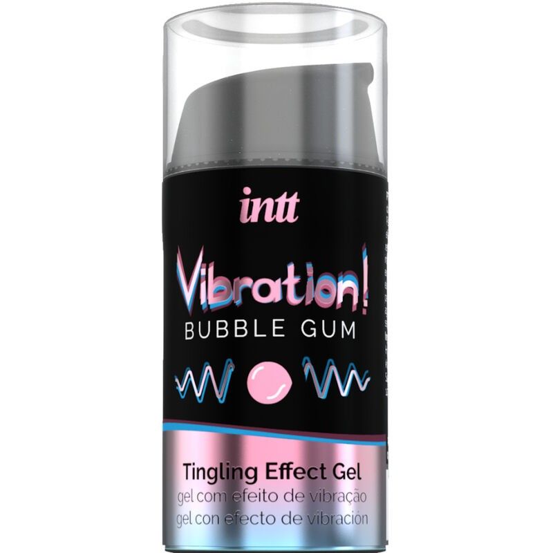 INTT - POWERFUL INTIMATE STIMULANT LIQUID VIBRATING GUM GUM 15ML INTT UNISEX AROUSAL GEL - 1