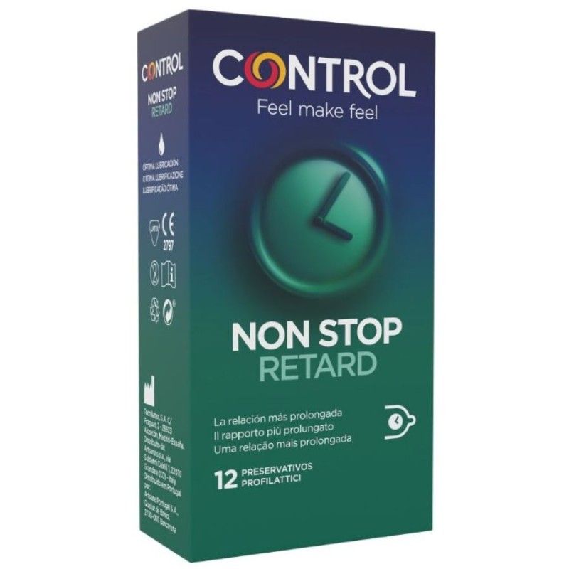 CONTROL - NON STOP RETARD CONDOMS 12 UNITS CONTROL CONDOMS - 1