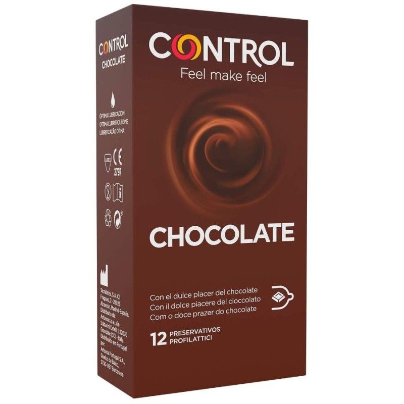 CONTROL - ADAPTA CHOCOLATE CONDOMS 12 UNITS CONTROL CONDOMS - 1