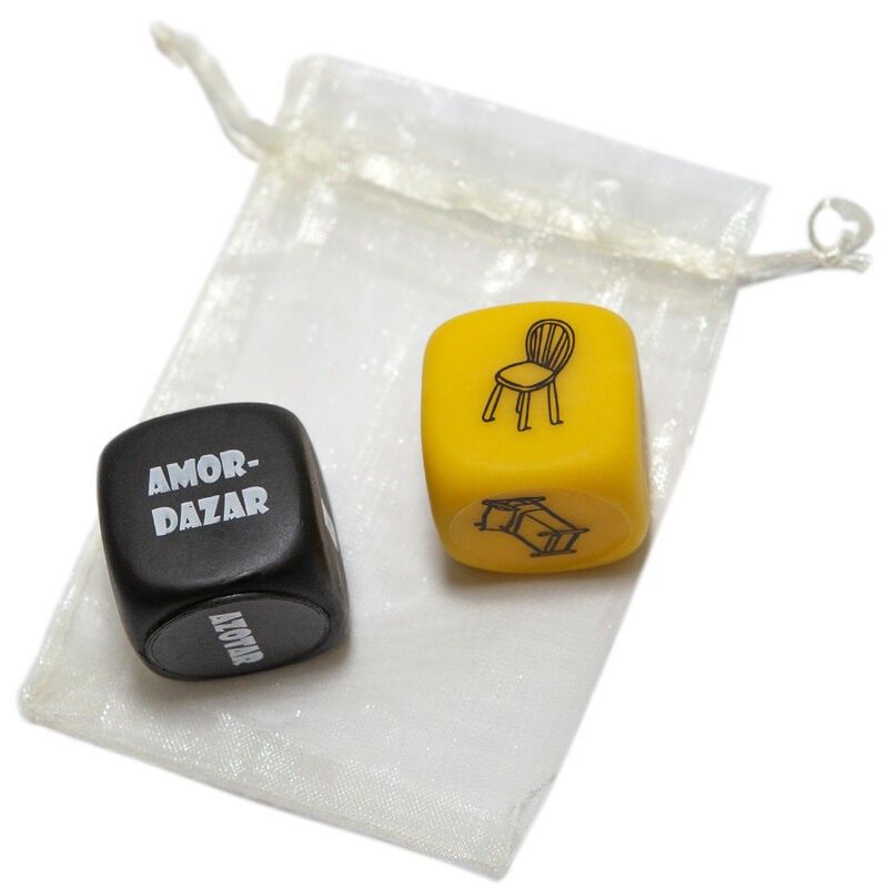 DIABLO PICANTE - GAME BAG WITH SADO DICE 3 MM x 3 MM + ITEM DICE DIABLO PICANTE - 1