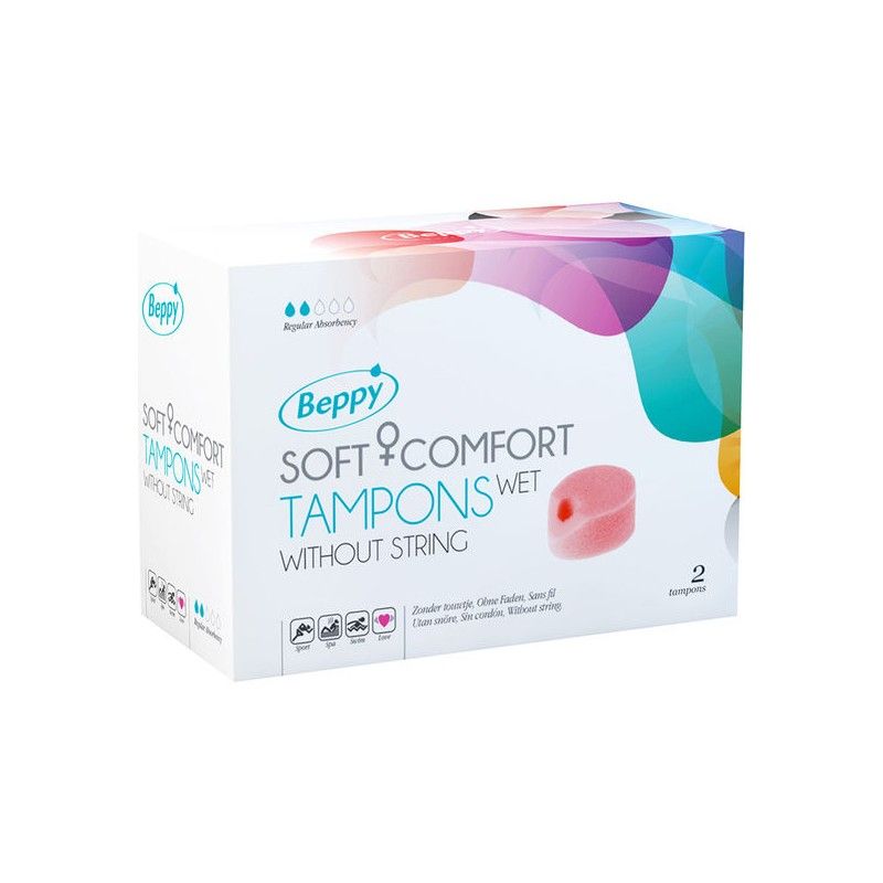 BEPPY - SOFT COMFORT TAMPONS WET 2UNITS BEPPY - 1