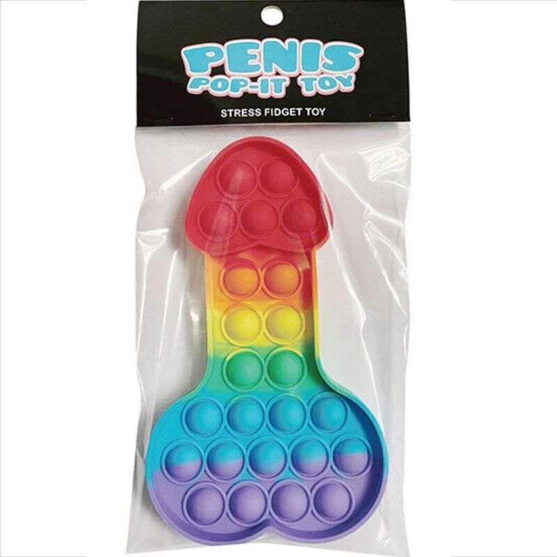 KHEPER GAMES - MULTICOLOR POP-IT PENIS ANTI-STRESS TOY KHEPER GAMES - 1