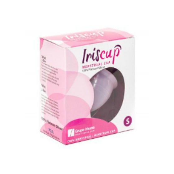 IRISCUP - SMALL PINK MONTH CUP A + FREE STERILIZER BAG IRISCUP - 2