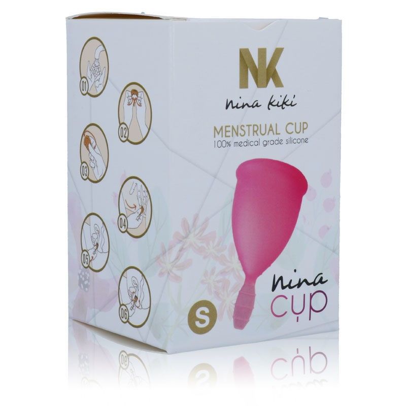 NINA KIKÍ - MENSTRUAL CUP PINK SIZE S NINA KIKÍ - 1