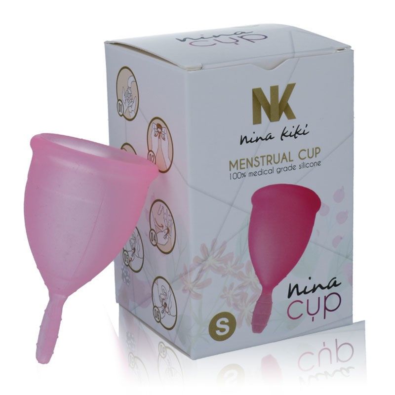 NINA KIKÍ - MENSTRUAL CUP PINK SIZE S NINA KIKÍ - 4