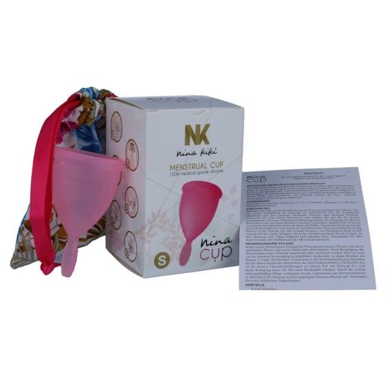 NINA KIKÍ - MENSTRUAL CUP PINK SIZE S NINA KIKÍ - 5