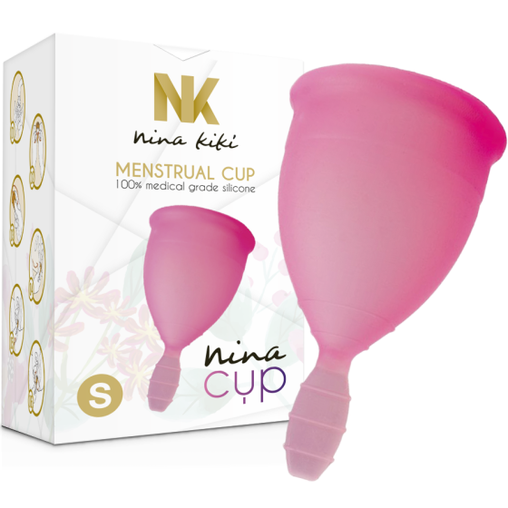 NINA KIKÍ - MENSTRUAL CUP PINK SIZE S NINA KIKÍ - 7