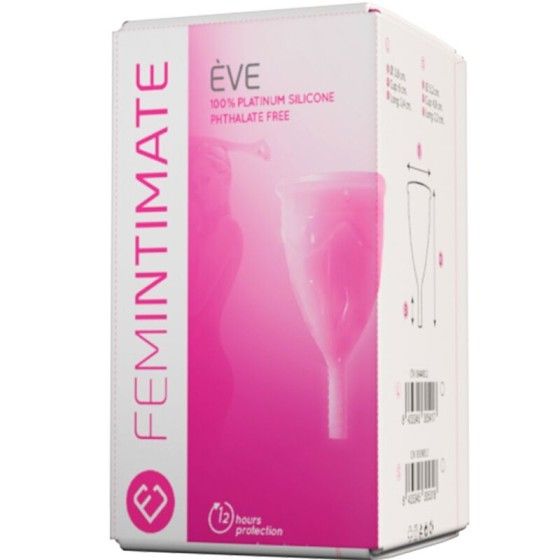 FEMINTIMATE - EVE SILICONE MENSTRUAL CUP SIZE S FEMINTIMATE - 8