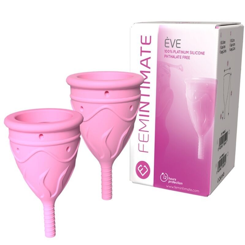 FEMINTIMATE - EVE SILICONE MENSTRUAL CUP SIZE L FEMINTIMATE - 6