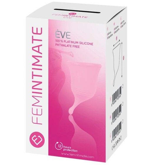 FEMINTIMATE - EVE NEW SILICONE MENSTRUAL CUP SIZE M FEMINTIMATE - 3