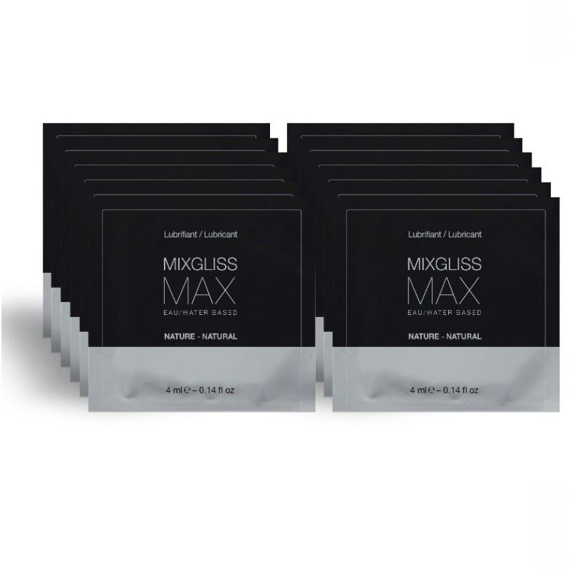 MIXGLISS - MAX ANAL DILATOR LUBRICANT PACK 12 SINGLE DOSE 4ML MIXGLISS - 1