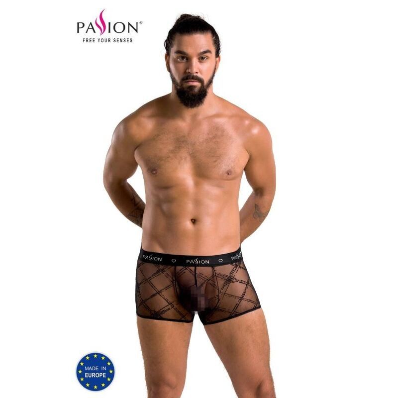 PASSION - 032 SHORT JAMES BLACK L/XL PASSION MEN - 1