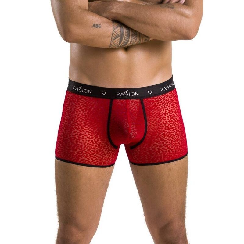 PASSION - 046 SHORT PARKER RED S/M PASSION MEN - 3