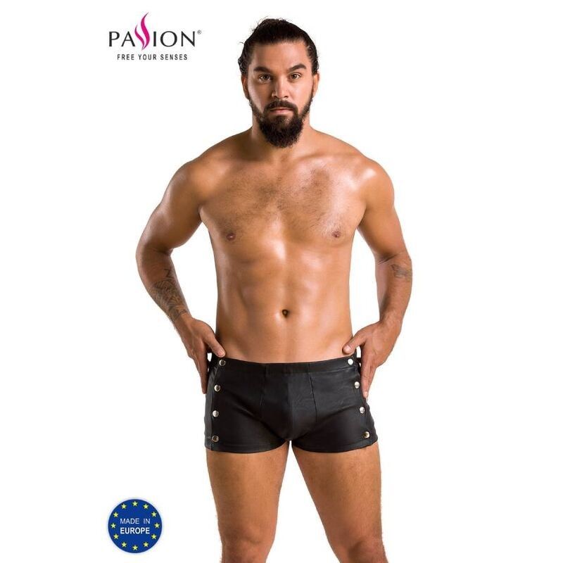 PASSION - 048 SHORT DAVID BLACK L/XL PASSION MEN - 1