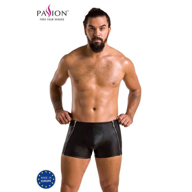 PASSION - 049 SHORT MATT BLACK S/M PASSION MEN - 1