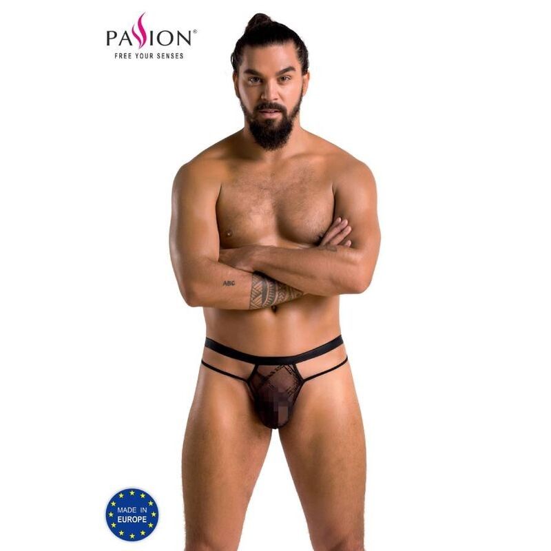 PASSION - 029 COLLIN THONG BLACK S/M PASSION MEN - 1