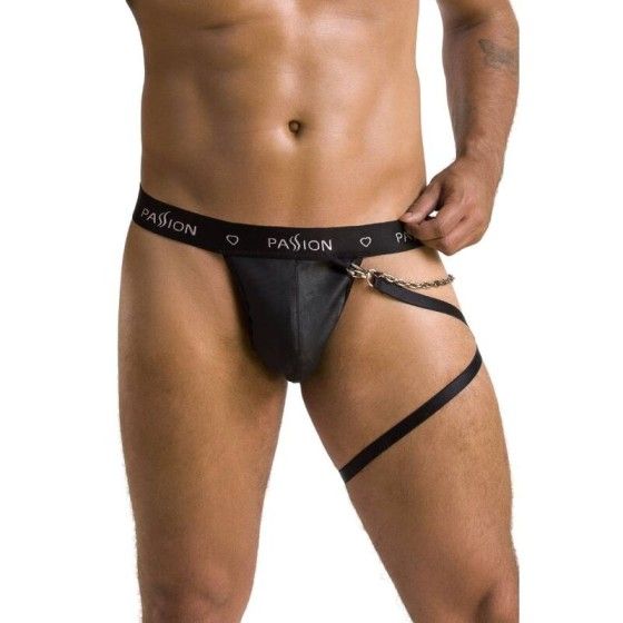 PASSION - 058 BILL THONG BLACK S/M PASSION MEN - 3