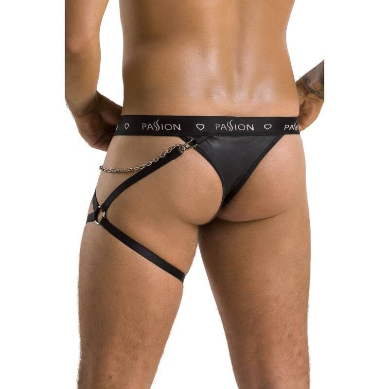 PASSION - 058 BILL THONG BLACK S/M PASSION MEN - 4