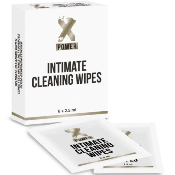 XPOWER - INTIMATE CLEANING WIPES 6 UNITS XPOWER - 1